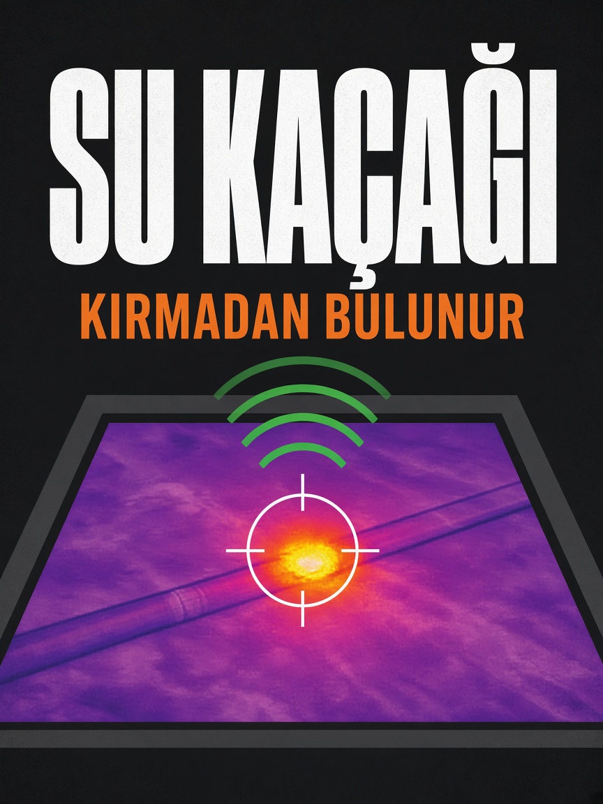 Hassas Su Kaçağı İzmir su kaçağı kırmadan bulunur